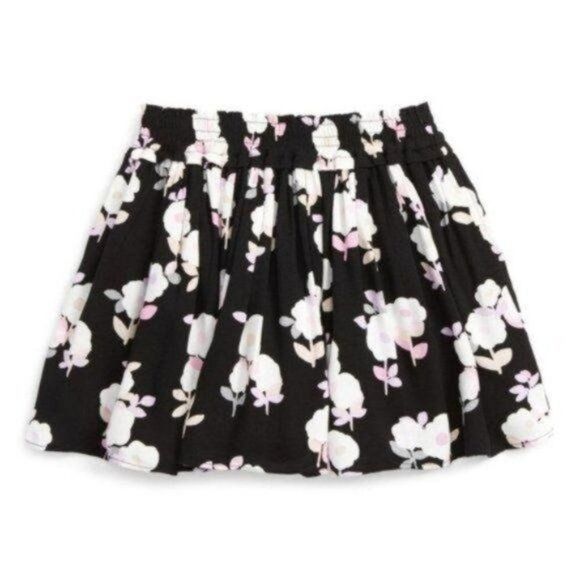 kate spade Other - Kate Spade Black and Pink Floral Skirt